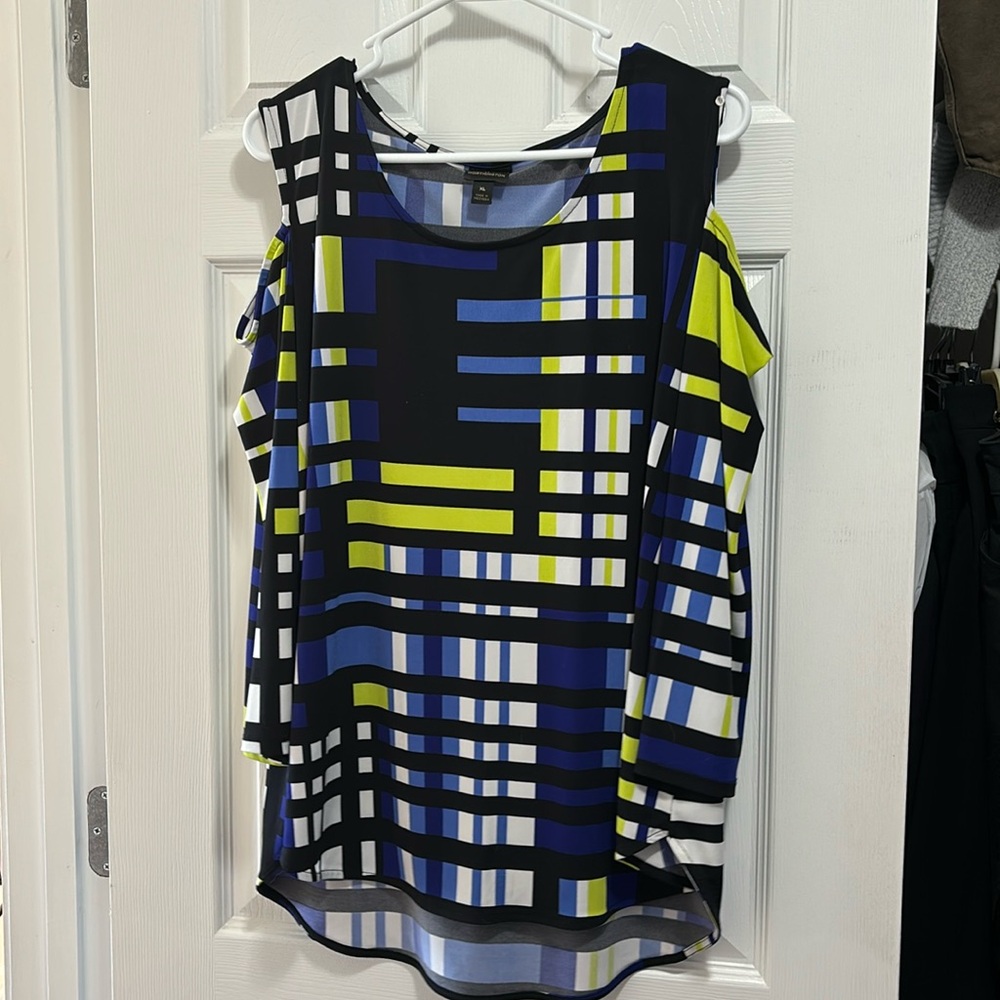 Worthington extra large off the shoulder blouse